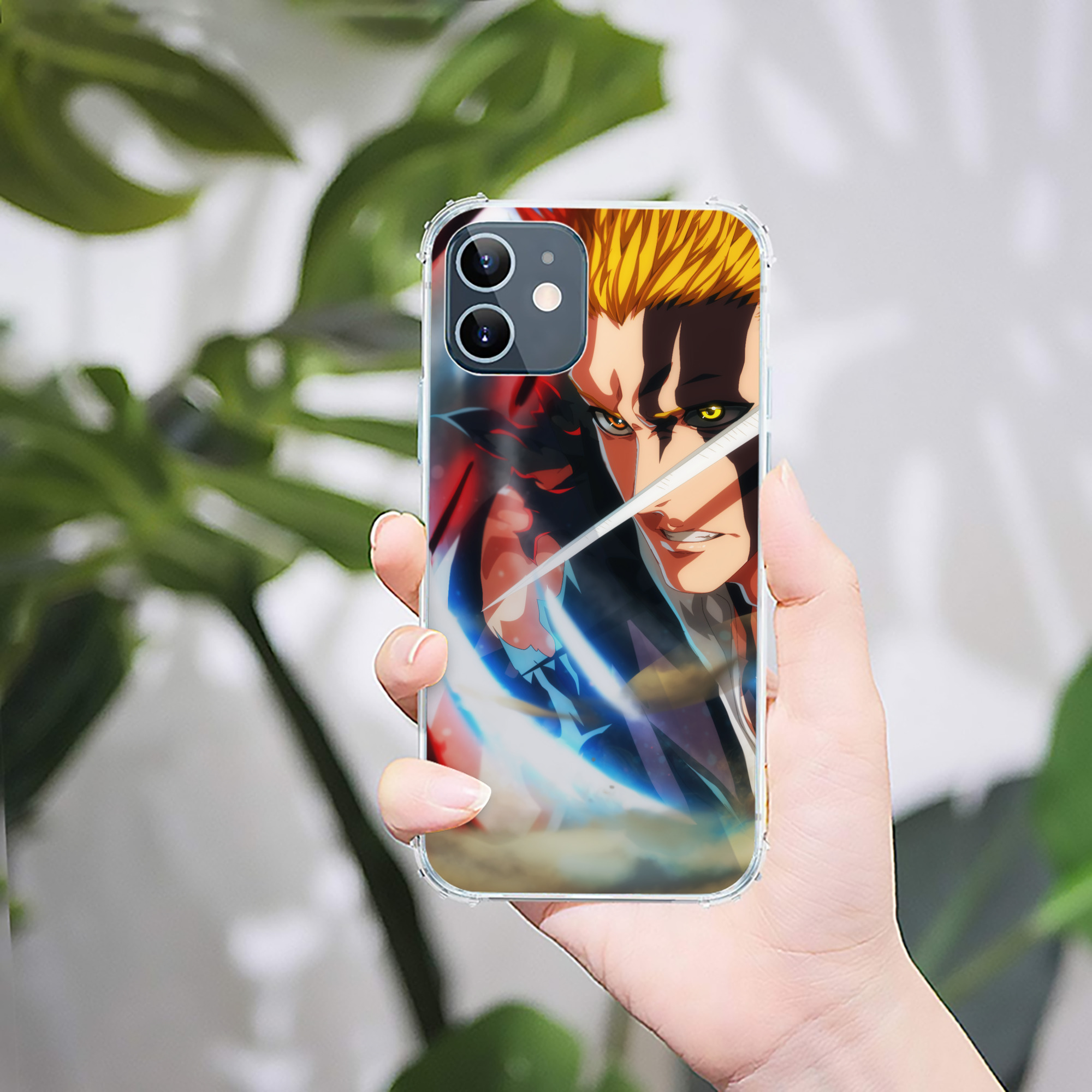 （画像用） ブリーチ BLEACH 【iPhone 12シリーズ対応】透明スマホケース（クリアソフトケース）